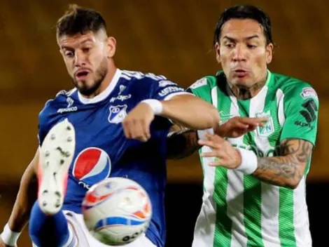 Qué canal transmite en Colombia Atlético Nacional vs Millonarios por la Liga Águila
