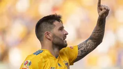 André-Pierre Gignac celebrando con Tigres.