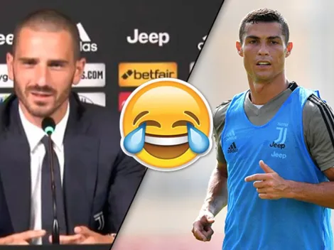 La broma de Bonucci sobre la llegada de Cristiano a Juventus que hizo reír a todos