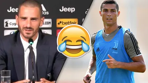 La broma de Bonucci sobre la llegada de Cristiano a Juventus que hizo reír a todos