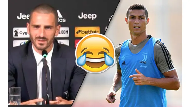 La broma de Bonucci sobre la llegada de Cristiano a Juventus que hizo reír a todos