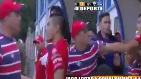 TANGANA. El Pochi y el ayudante de campo, a los golpes.