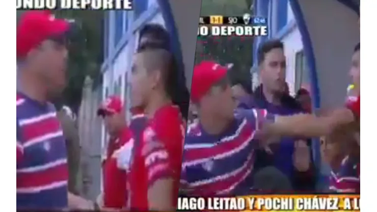 TANGANA. El Pochi y el ayudante de campo, a los golpes.