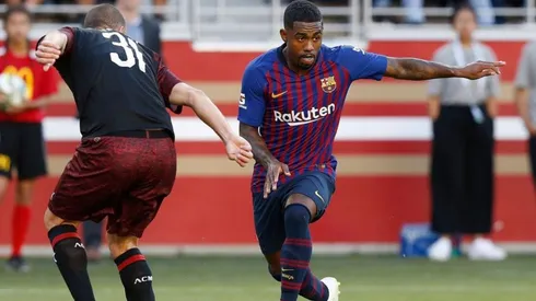 EMOCIONANTE. El brasilero llegó al Barcelona con una gran historia detrás.