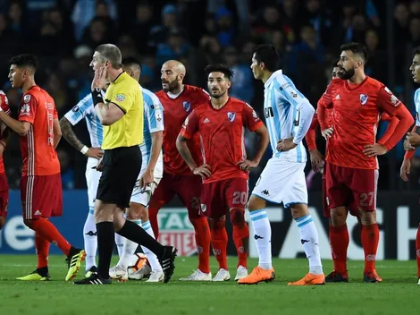 Ni con un jugador más: Racing no pudo contra River en Avellaneda