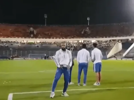 El vergonzoso gesto de Felipe Melo hacia la hinchada de Cerro Porteño