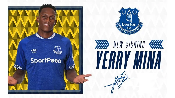El jugador colombiano llega a Inglaterra con la expectativa de conseguir rodaje en el Everton.