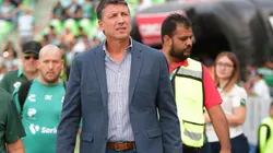 Robert Siboldi en su último partido con Santos Laguna.