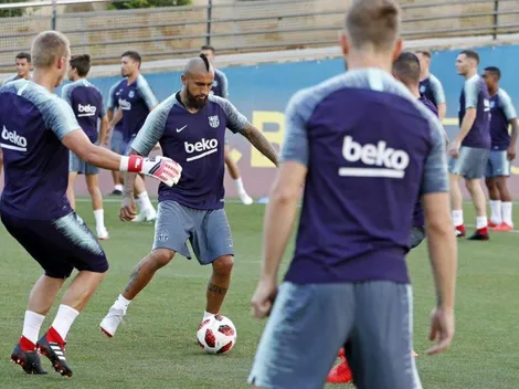 Tenían el día libre, pero 6 jugadores de Barcelona quisieron entrenar igual