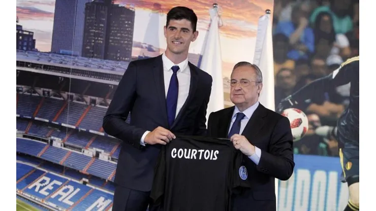 Courtois se fue al Real Madrid porque quería "estar cerca de sus hijos"