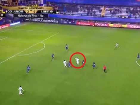 Se salvó en la última: a Boca casi le meten un golazo de 40 metros