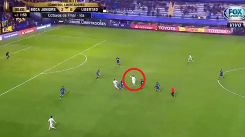 Se salvó en la última: a Boca casi le meten un golazo de 40 metros