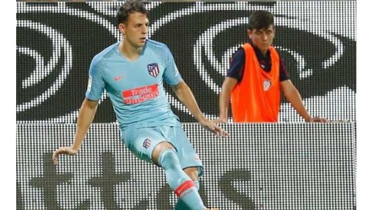 Santiago Arias debutó en el Atlético de Madrid, fue un amistoso contra el Cagliari.