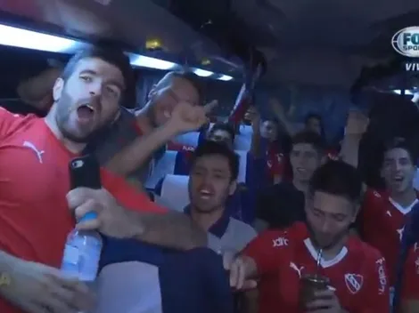 ¿Está chequeado esto? En vivo, los jugadores de Independiente chicanearon a Racing