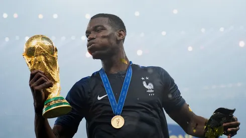Foto de Paul Pogba, jugador de Francia.