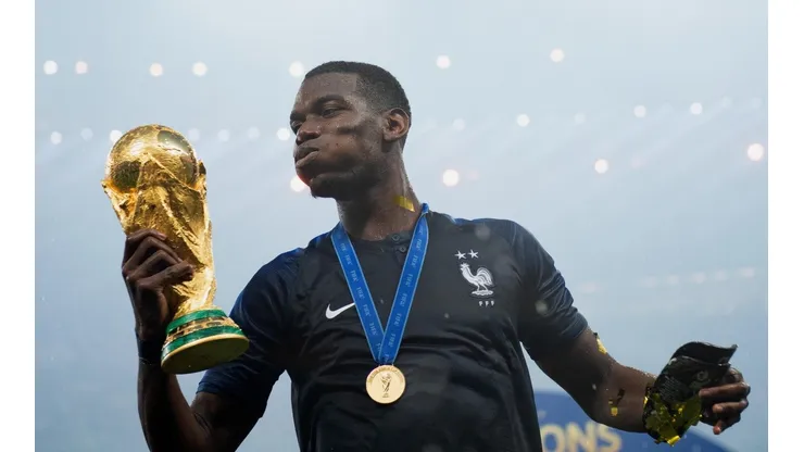 Foto de Paul Pogba, jugador de Francia.