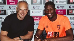 Jefferson Lerma tuvo su presentación oficial en el Bournemouth de la Premier League.