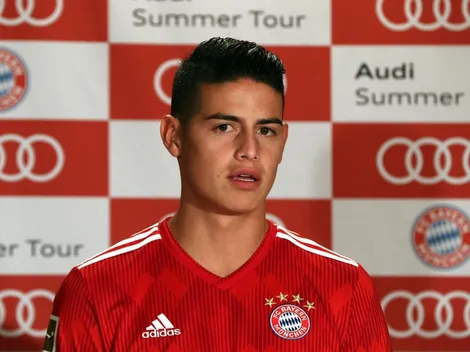 James hizo un posteo sobre su presente con Bayern Múnich