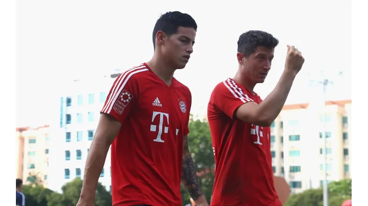 A puro baile está la pretemporada del Bayern Múnich en Estados Unidos.