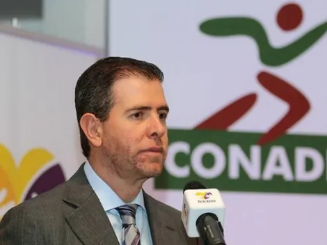 Alfredo Castillo, director de CONADE, criticó duramente a la FMF
