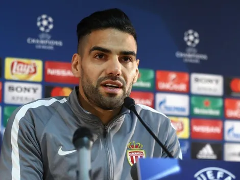 El Mónaco y su entrenador extrañan a Falcao