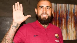 Llegó: la primera imagen de Arturo Vidal como jugador del Barcelona