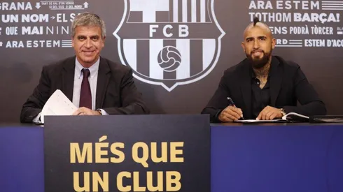 Arturo Vidal: "Estoy muy feliz de estar en el Barcelona, el mejor equipo del mundo"