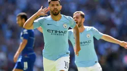 Agüero abrió el marcador para el City
