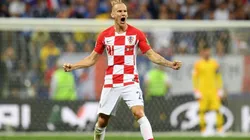 Domagoj Vida durante la Copa del Mundo.