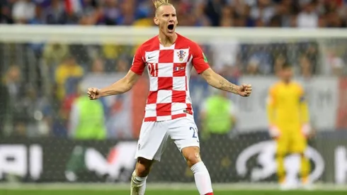 Domagoj Vida durante la Copa del Mundo.