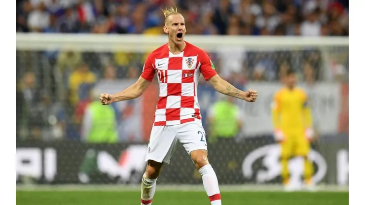 Domagoj Vida durante la Copa del Mundo.