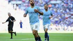 Agüero fue clave en la victoria del Manchester City