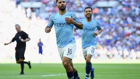 Agüero fue clave en la victoria del Manchester City