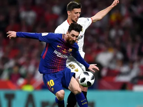Lenglet, totalmente rendido a los pies de Messi