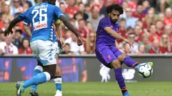 Gol de Salah ante Napoli.