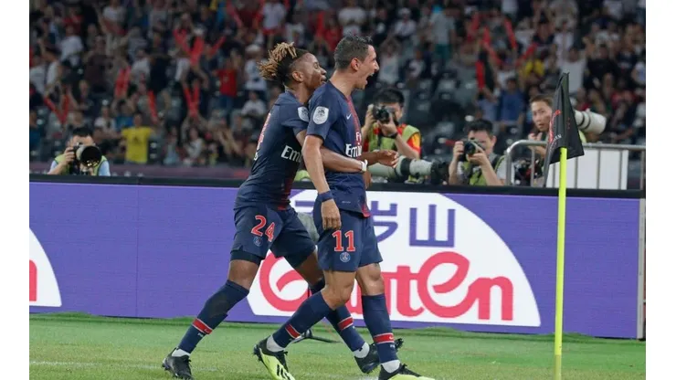 Foto de Ángel Di María, la figura del Paris Saint Germain.
