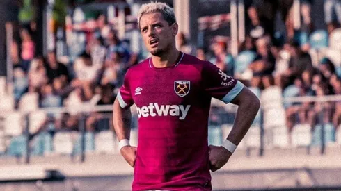 Chicharito anotó en su primer amistoso de pretemporada con el West Ham