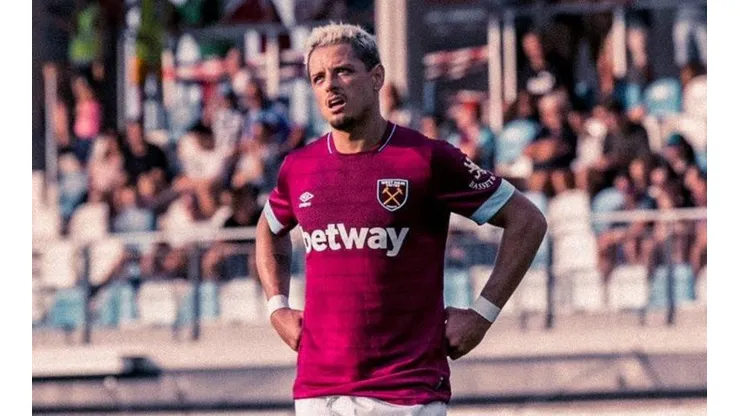 Chicharito anotó en su primer amistoso de pretemporada con el West Ham