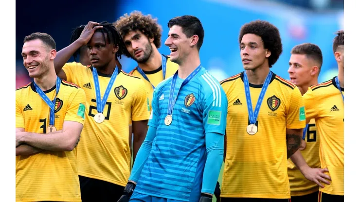 Foto de Thibaut Courtois, arquero de Bélgica.