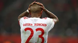 LA TÍPICA 23. Arturo Vidal se lamenta en un partido del Bayern Múnich (Foto: Getty).