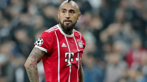 Arturo Vidal en el Bayern Munich.