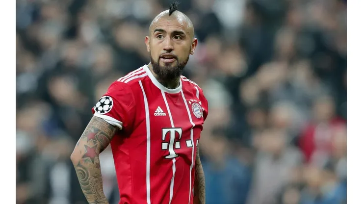 Arturo Vidal en el Bayern Munich.