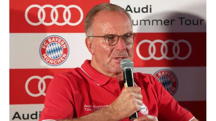 Karl-Heinz Rummenigge, alto directivo de Bayern Munich.