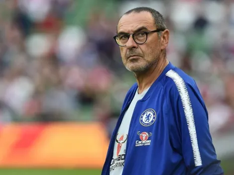 Sarri no confirma la continuidad de Courtois en Chelsea