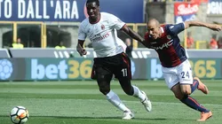 Zapata podría llegar al fútbol turco, sin titularidad en el AC Milan.