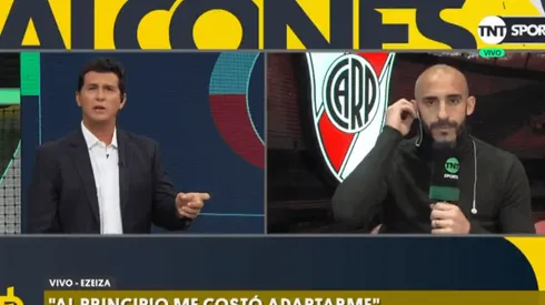 Foto de Javier Pinola, defendero de River.