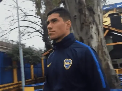 Lucas Olaza no podrá jugar los octavos de final de la Libertadores con Boca