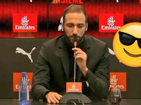 A Higuaín le preguntaron por Icardi ¡y tiró el trolleo del día!