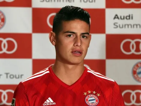 James le pone ritmo a la concentración del Bayern Múnich