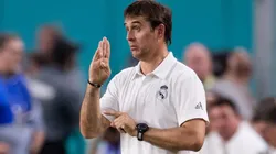 Fastidio de Julen Lopetegui con los jugadores del Real Madrid